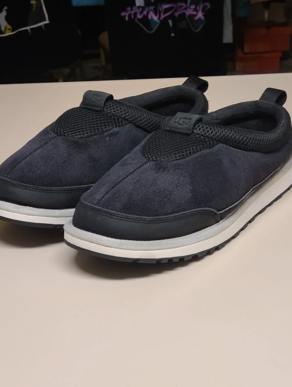 Ugg Tasman IOE suede indoor outdoor slip on sneakers size 13